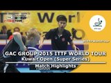 Kuwait Open 2015 Highlights: Nielsen Claus Vs Kwan Man Ho (U21 Pre Round)