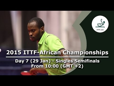 2015 ITTF-African Championships Day 7 - Men's & Women's Singles Semifinals