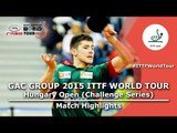 Hungary Open 2015 Highlights: Joao Geraldo Vs Chen Chien An (QF)