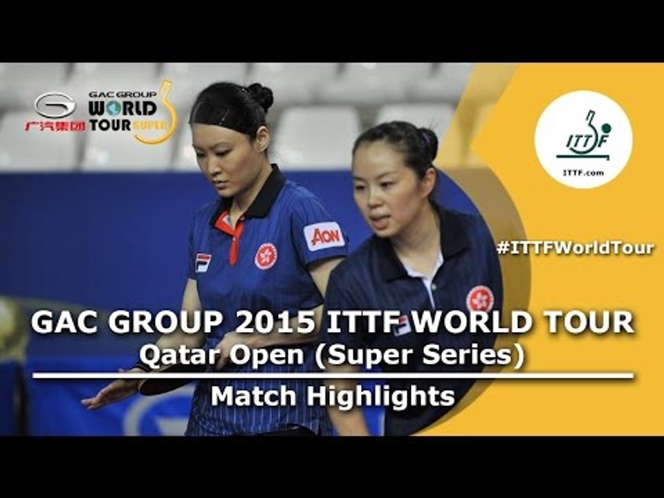 Qatar Open 2015 Highlights: JIANG Huajun/TIE Yana vs LIN Ye /ZHOU Yihan (FINAL)