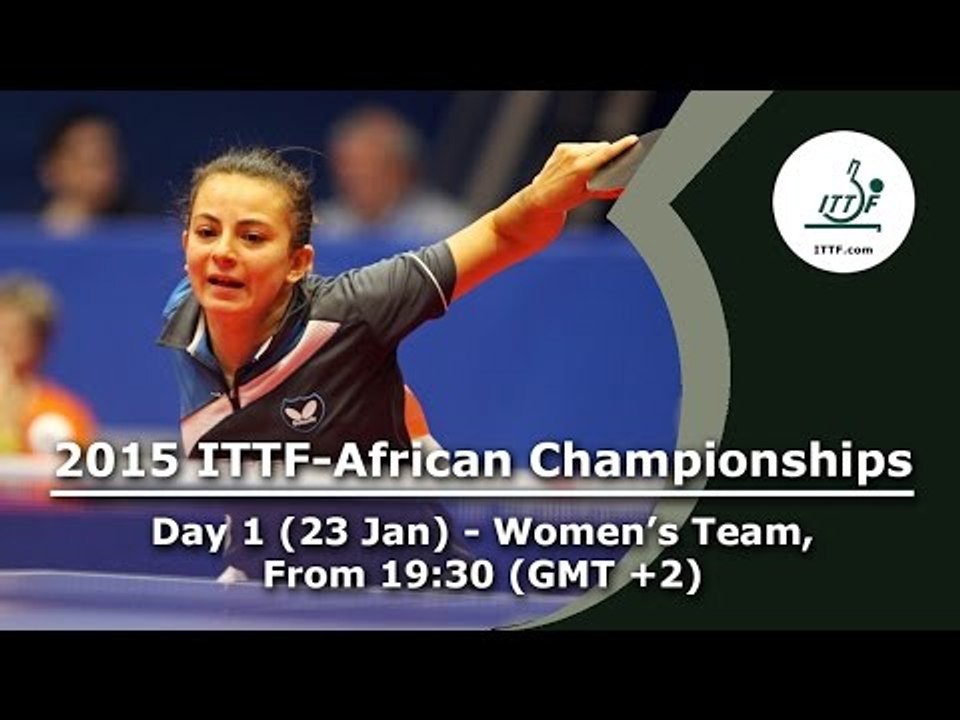 2015 ITTF-African Championships Day 1 - Women's Team