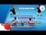 2015 World Team Cup Highlights: XU Xin/FAN Zhendong vs HUANG Sheng-Sheng/CHIANG Hung-Chieh (1/2)