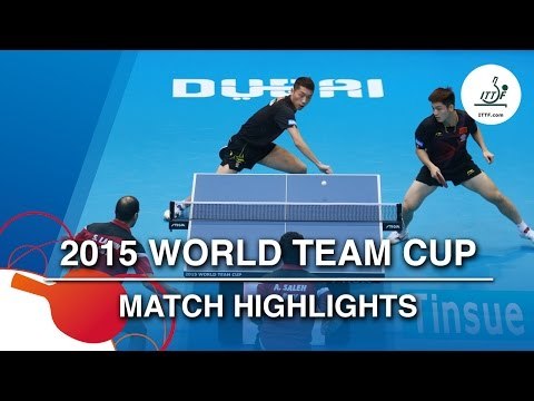 2015 World Team Cup Highlights: XU Xin / FAN Zhendong vs SALEH Ahmed / LASHIN El-Sayed ( Groups)