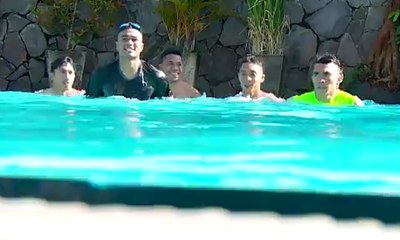 Tim Atletik Indonesia Latihan "Pool Session"