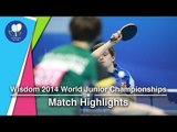 2014 Junior Worlds Highlights Nina Mittelham Vs Kristyna Stefcova (Round 1)