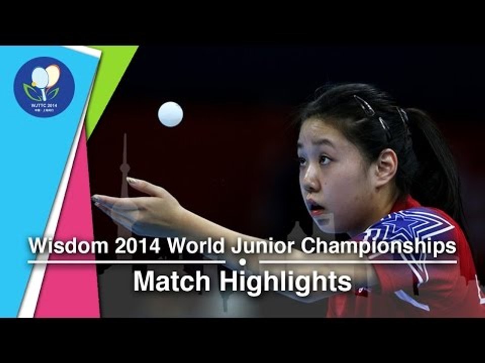 2014 Junior Worlds Highlights: Zhang Lily (USA) Vs Nichols Amy (CAN)