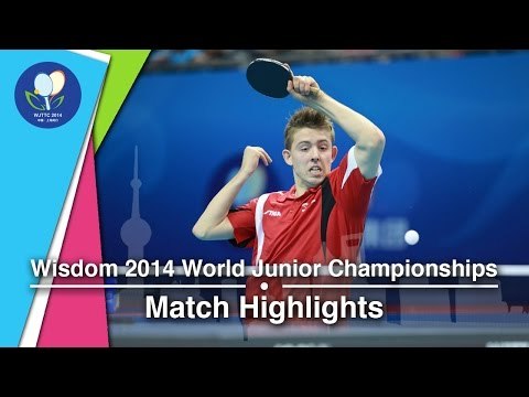 2014 Junior Worlds Highlights: Fermin Tenti (ARG) Vs Tobias Rasmussen (DEN)