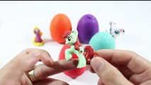 Peppa Pig Eggs PLAY DOH Toys!!! - Kinder Surprise Eggs My Pony Spiderman KIDS