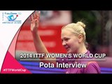2014 ITTF Women's World Cup - Interview with Georgina Pota