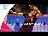 2014 Women's World Cup Highlights   DING Ning vs LI Jiao Round of 16