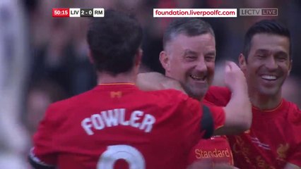 John Aldridge Goal (2-0) HD - Liverpool Legends vs Real Madrid Legends (25.03.2017)
