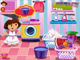 Dora Washing Dresses - Fun Dora Games for little Girls - New Dora Videos