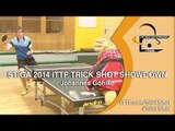 Johannes Gohlke - STIGA 2014 Table Tennis TrickShot Showdown