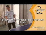 史伟(Shi Wei) - STIGA 2014 Table Tennis TrickShot Showdown