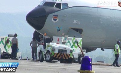 Pesawat Kargo AS di Aceh Bermasalah di Mesin