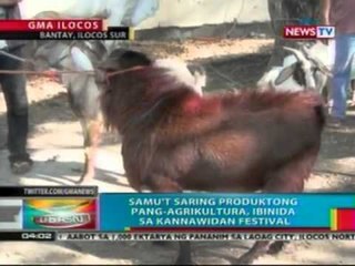 BP: Naglalakihang agri-products, ibinida sa Kannawidan Festival sa Bantay, Ilocos Sur