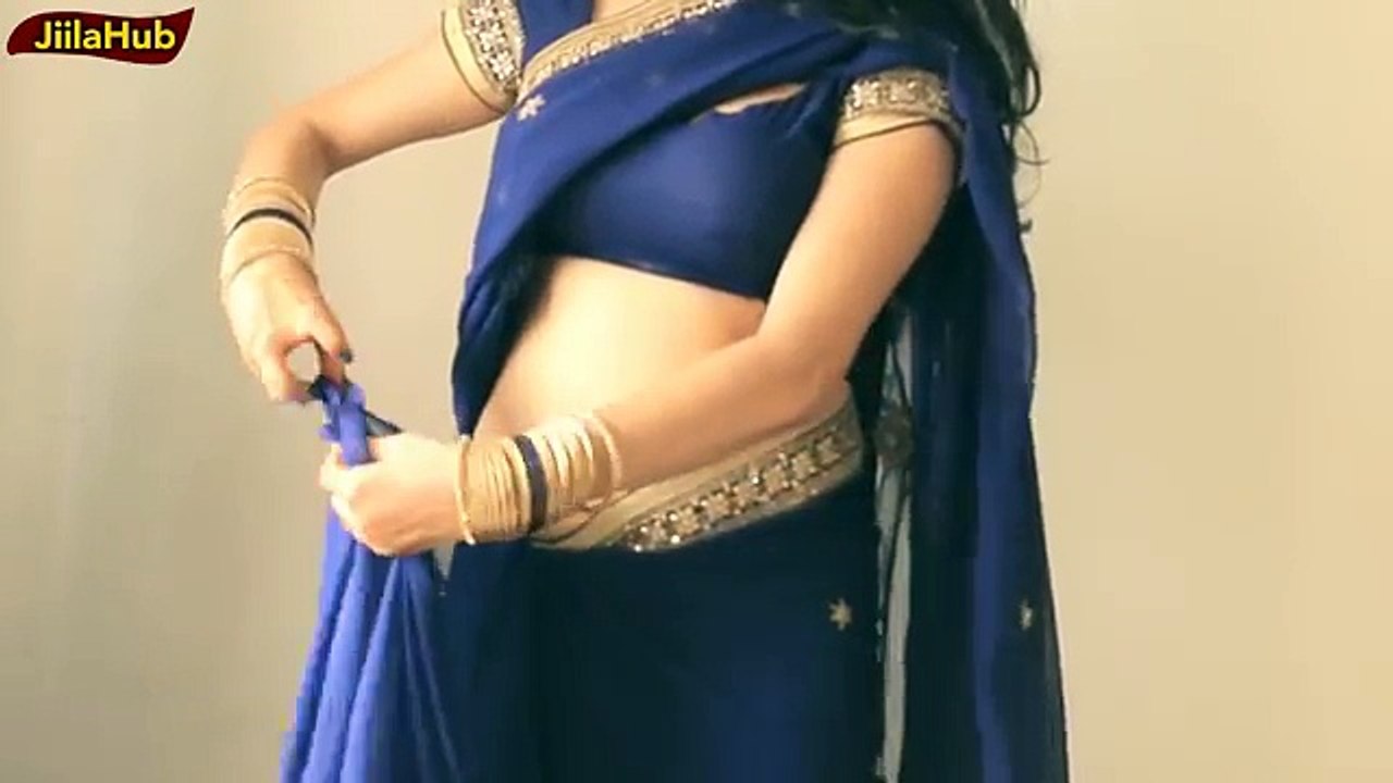 How To Wear A Saree By Beautifull Desi Bhabhi