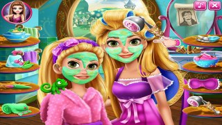 DISNEY PRINCESS RAPUNZEL MOMMY REAL MAKEOVER GAME - FUN GAMES FOR GIRLS