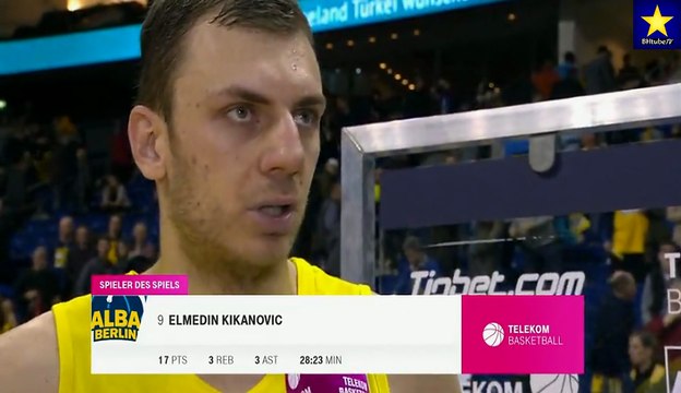 Elmedin Kikanović - 17 poena protiv Bayreutha (24.3.2017)