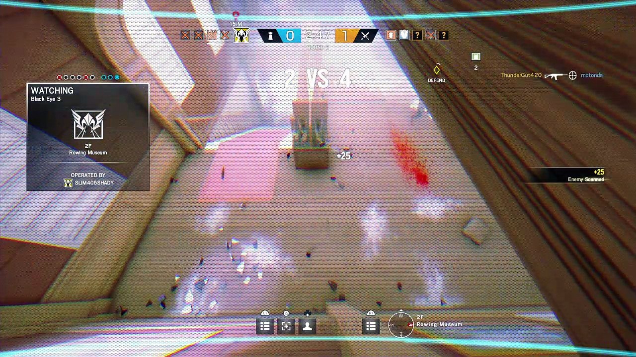 Close call
