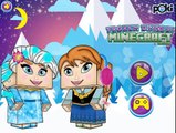 Disney Princess Frozen Sisters Elsa And Anna Minecraft And Lego, Dress Up, Clean Up & Make