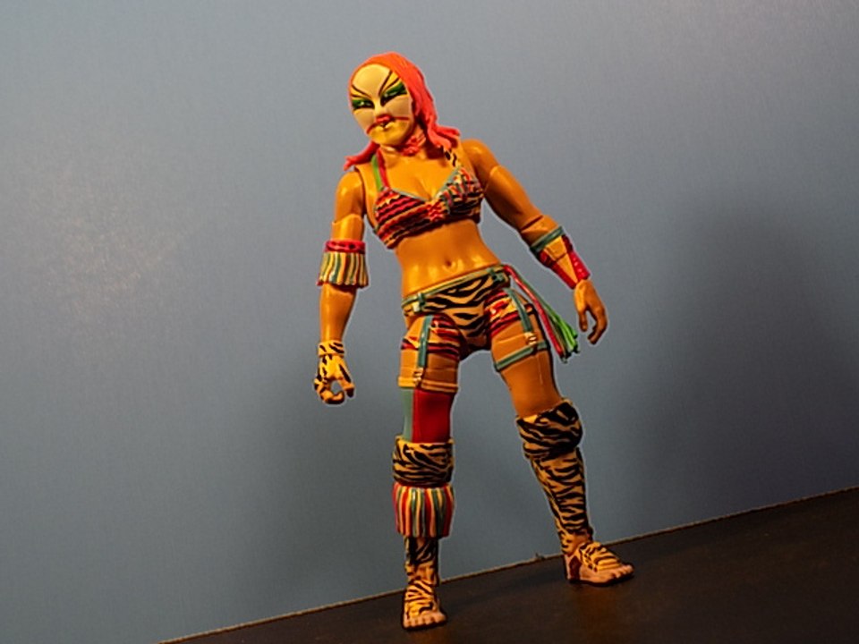 MATTEL WWE ELITE SERIES ASUKA ACTION FIGURE SHOWCASE REVIEW