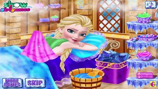 Эльза для замороженные игра Игры девушки макияж салон спа спа