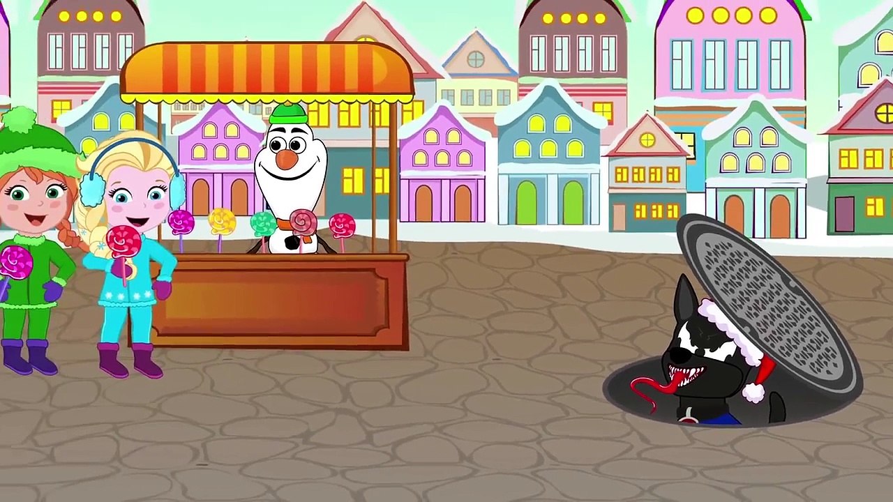 Masha And Dora vs Venom Paw Patrol Funny Story 32 Finger Family Nursery Rhymes