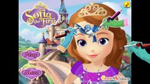 NEW Игры для детей—Disney Принцесса София делаем тату—Мультик Онлайн Видео игры для девоче