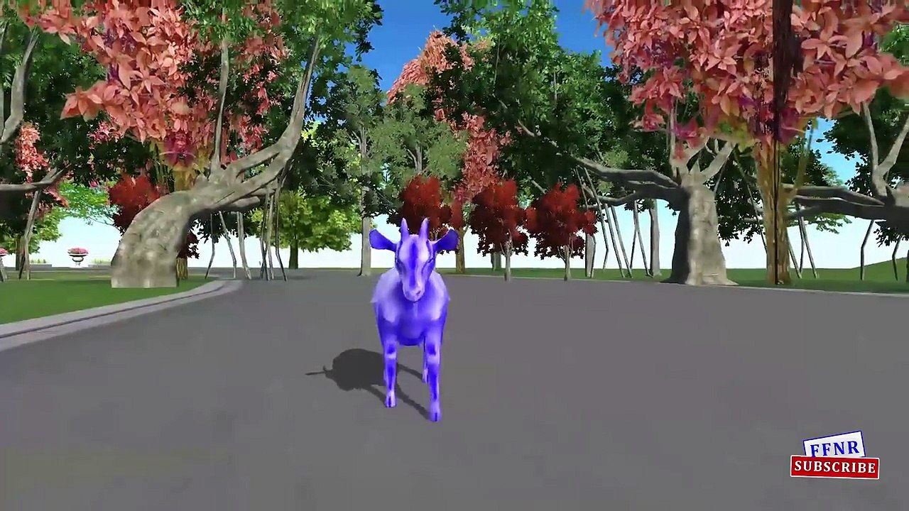 Horse colors Finger Family Nursery Children English Animated 3d Animals animated rhymes