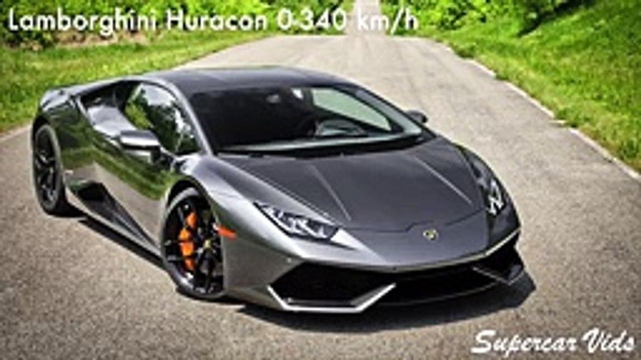 Fastest Supercars Acceleration And Top Speed Compilation