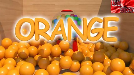 Learning Colors Gumball Machine 3D Toddler Leaning Video