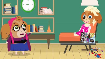 Paw Patrol Frozen Elsa Broken Flower Cuts on her Leg ⒻⓊⓁⓁ Movie! Paw Patrol Animation For
