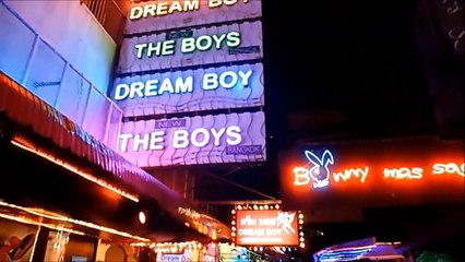 タイ,バンコクの男の道,Man of 　Street,Thai Bangkok Patpong