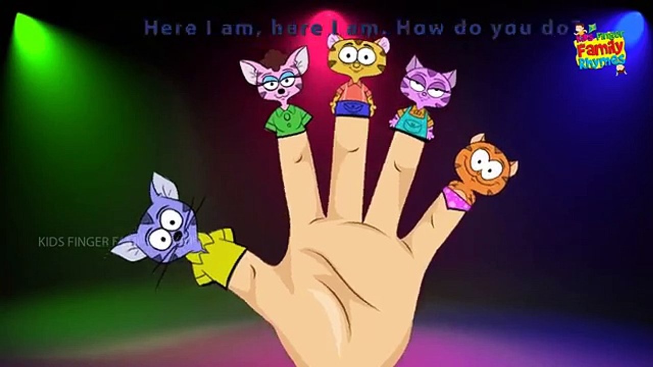 Finger Family (Animals Cartoons Finger Family) | Animals Finger Family Rhymes for Children