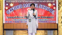 Oxford Model School SKP Result 2017 Tania Fatima delivering Speech on 