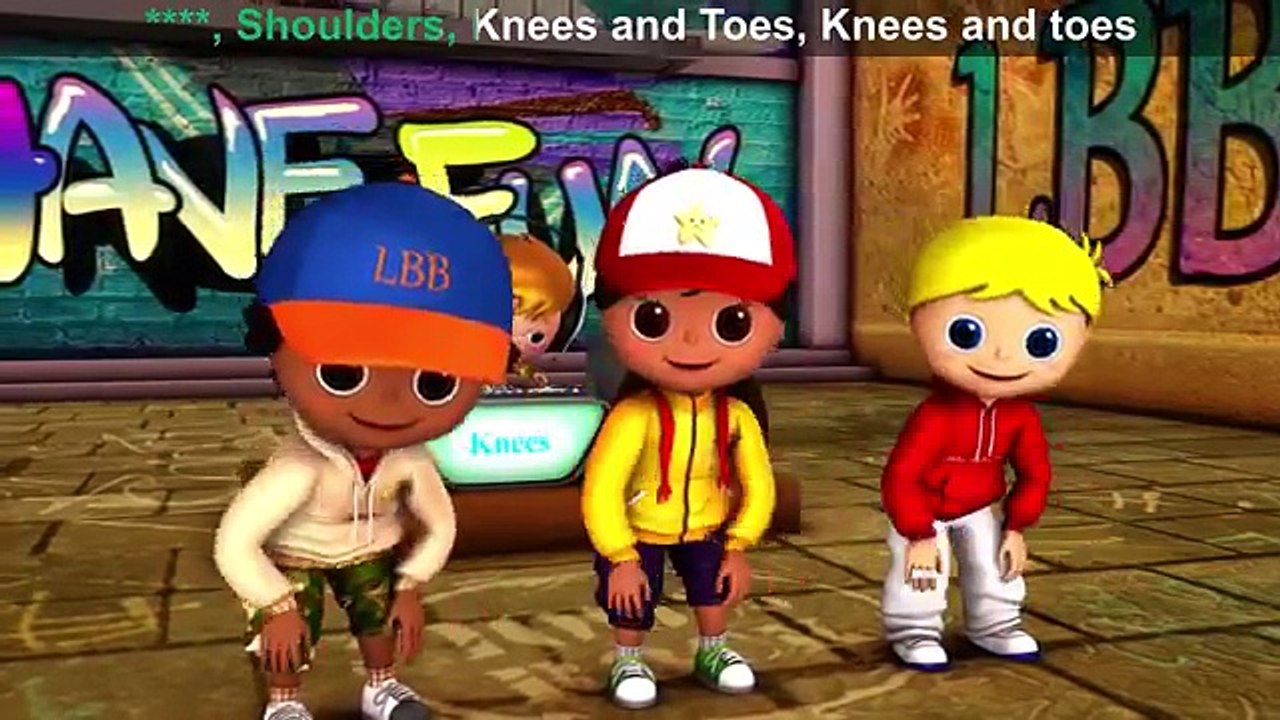 Head, Shoulders, Knees & Toes - Exercise Song For Kids