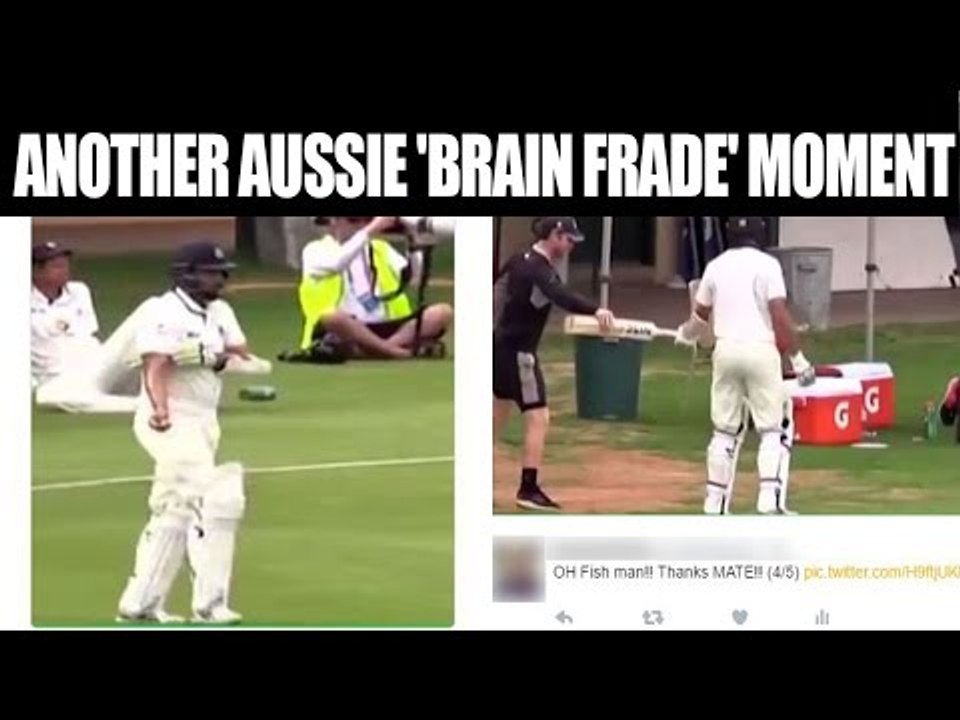 Australian batsman has 'Brain Fade' moment, forgets bat in dressing room | Oneindia News