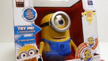 Despicable Me 2 Toys NEW FART Toy, Action Figure, Talking Minion Dave, Talking GRU & Stuar