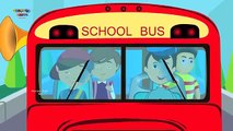 Las Ruedas De Los Autobuses Van Ronda Y Ronda | Canción De Cuna Y Canciones De Niños