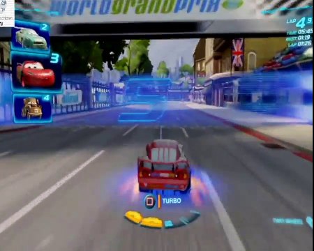 Cars 2 English Game * Daredevil Lightning Mcqueen Buckingham Sprint