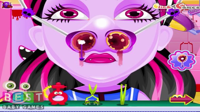 ღ Baby Monster Nose Doctor Baby Monster High Games for Kids