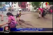 Vaticano donó US$100.000 al Perú para ayudar a los damnificados de huaicos