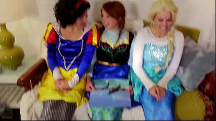 Frozen Elsa & Anna SNOW MERMAIDS w/ Spiderman Joker Princess Snow White Belle Superman Superhero Fun