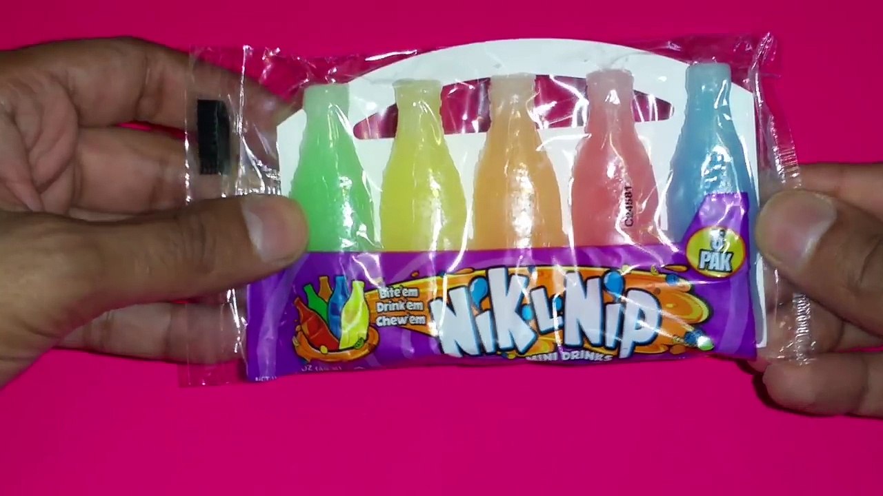 Nik L Nip Wax Bottle Mini Drinks - Biteem.Drinkem..Chewem – Видео  Dailymotion