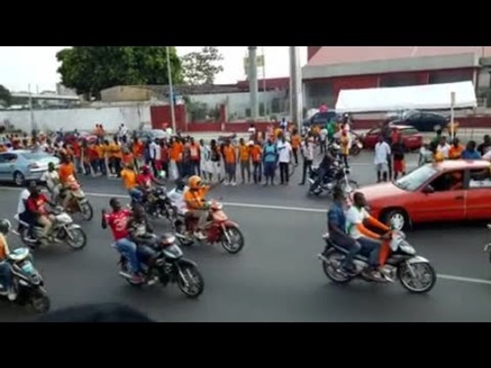 Cissé - ACCEUIL TRIOMPHAL A NOTRE GRANDE EQUIPE DE COTE D IVOIRE