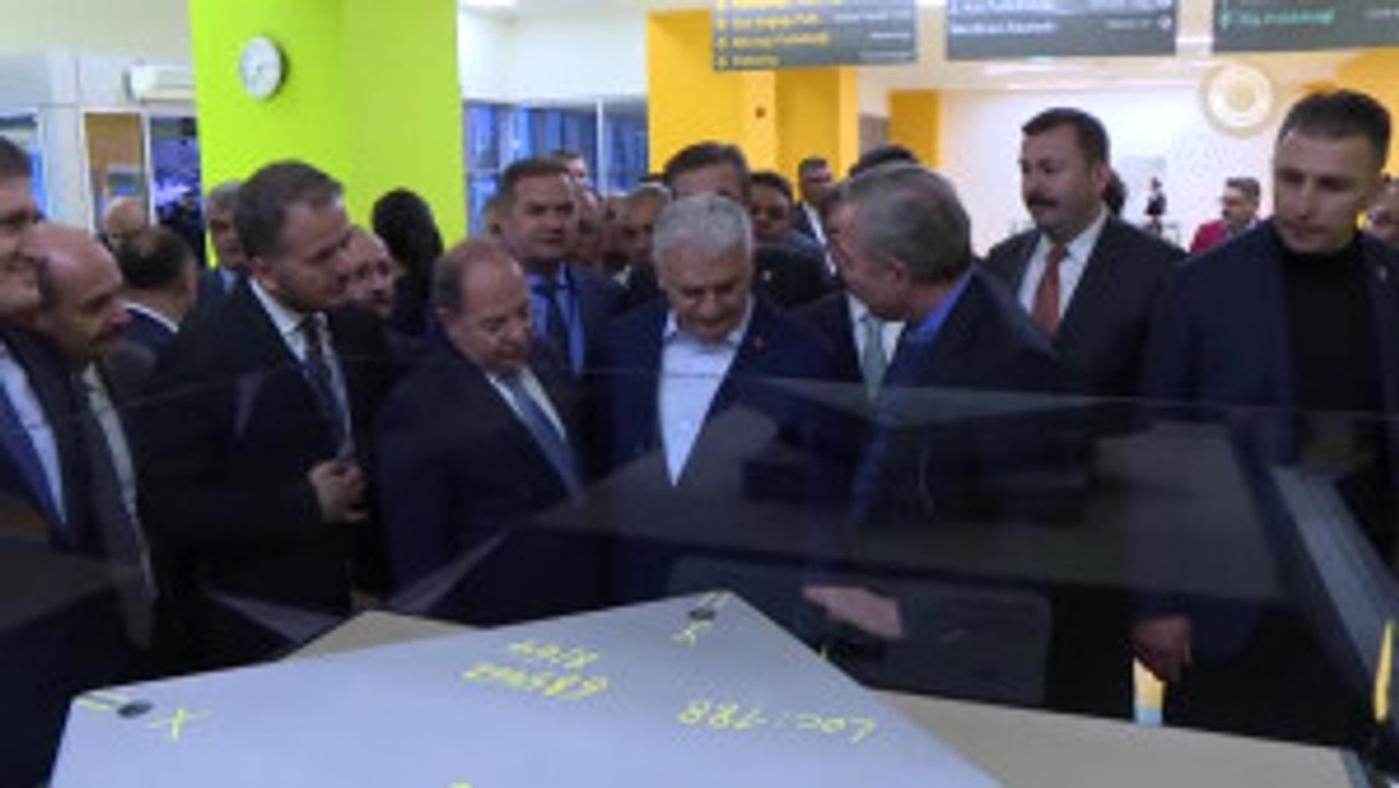 Başbakan Yıldırım, Isparta Şehir Hastanesi'ni Ziyaret Etti