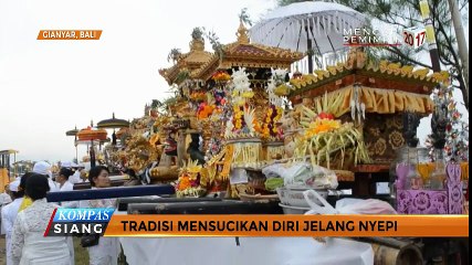 Melasti, Tradisi Sucikan Diri Jelang Nyepi