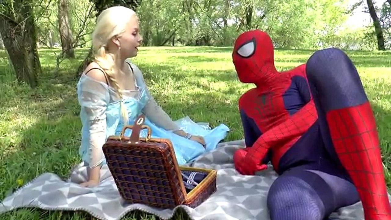 Spiderman vs COCKROACH! Forzen Anna, Elsa and Joker DOCTOR Superheroes in Real Life Movie
