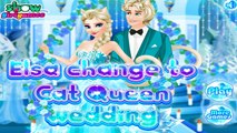 Elsa Change To Cat Queen Wedding: Disney princess Frozen - Best Baby Games For Girls